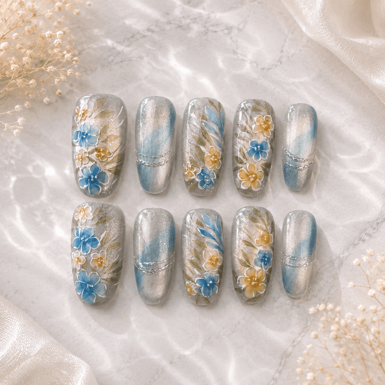 Blue Porcelain Garden