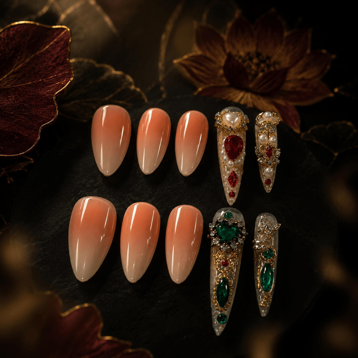 Imperial Relic ｜ Handcrafted Couture Press-On Nails